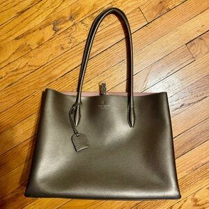 Kate Spade Metallic Gold Tote